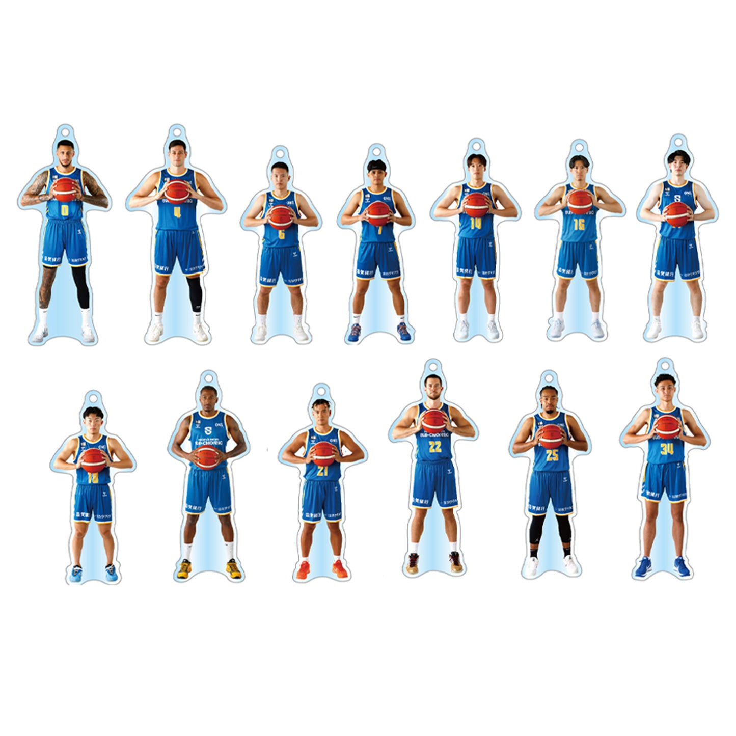 2025-26 選手アクリルキーホルダー