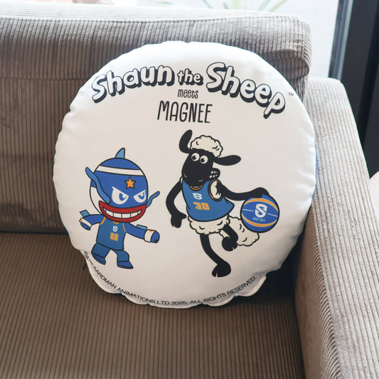 ひつじのショーンmeetsマグニー クッション