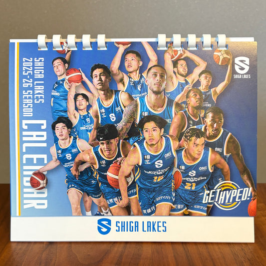 2025-26シーズン レイクス卓上カレンダー