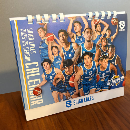 2025-26シーズン レイクス卓上カレンダー