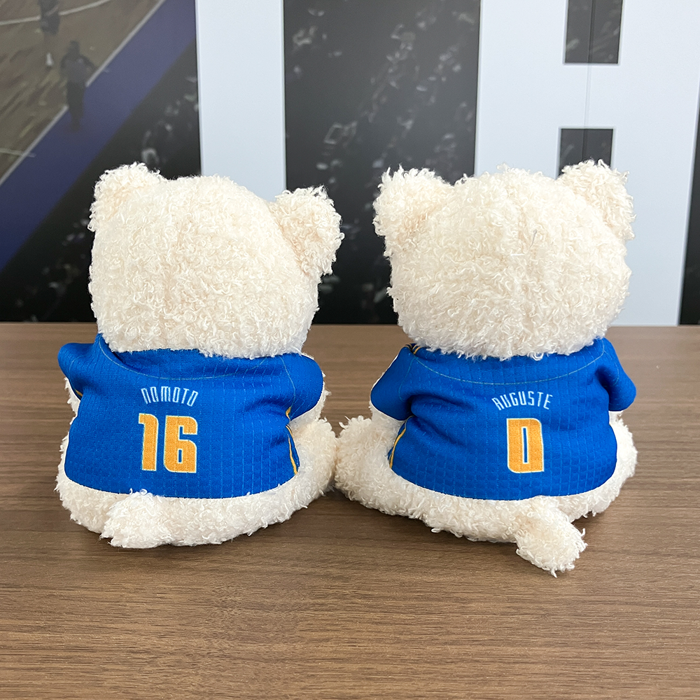 【予約受注商品】ふわもこ ベースボールユニあみぐるみベア