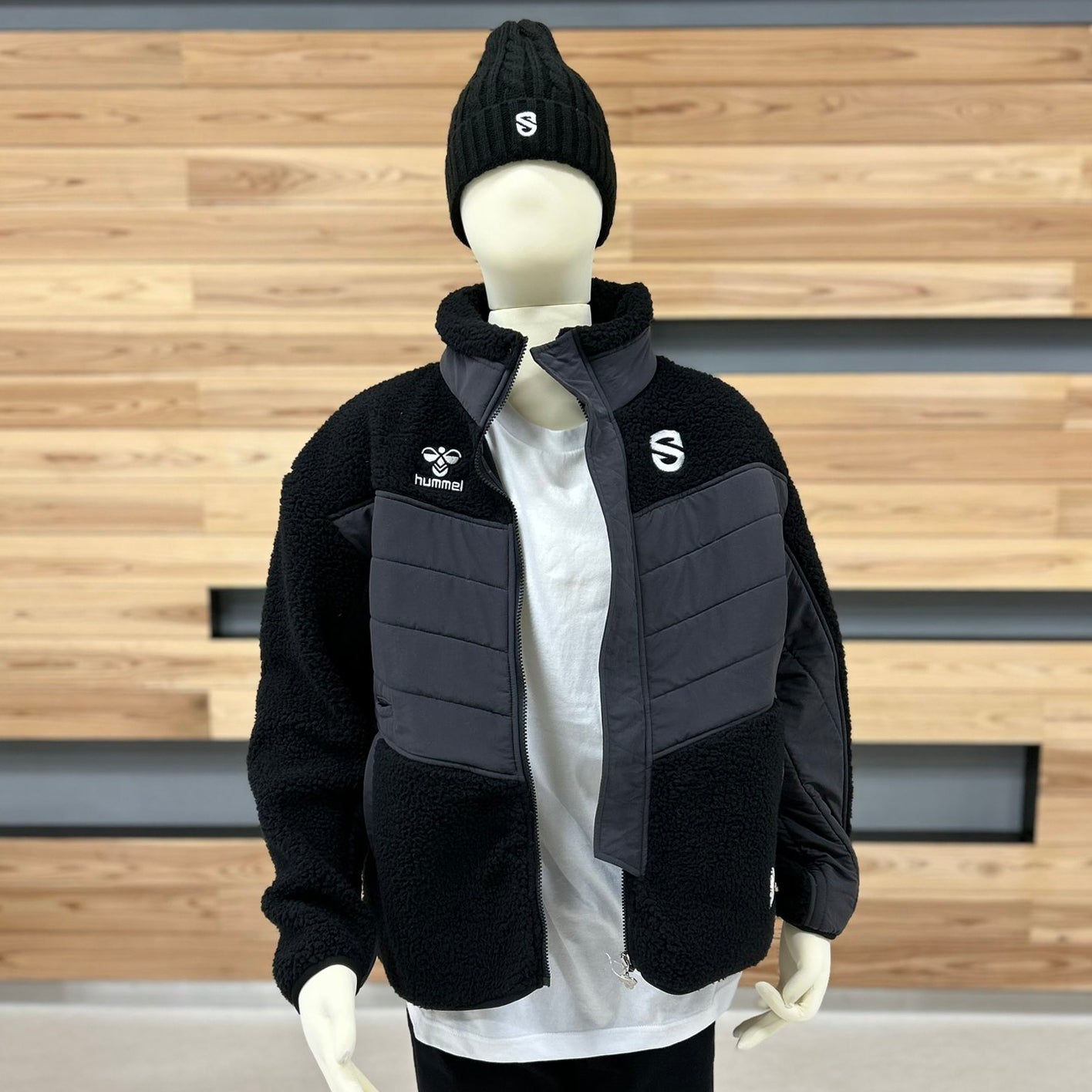 【hummel】HMPボアフリースジャケット