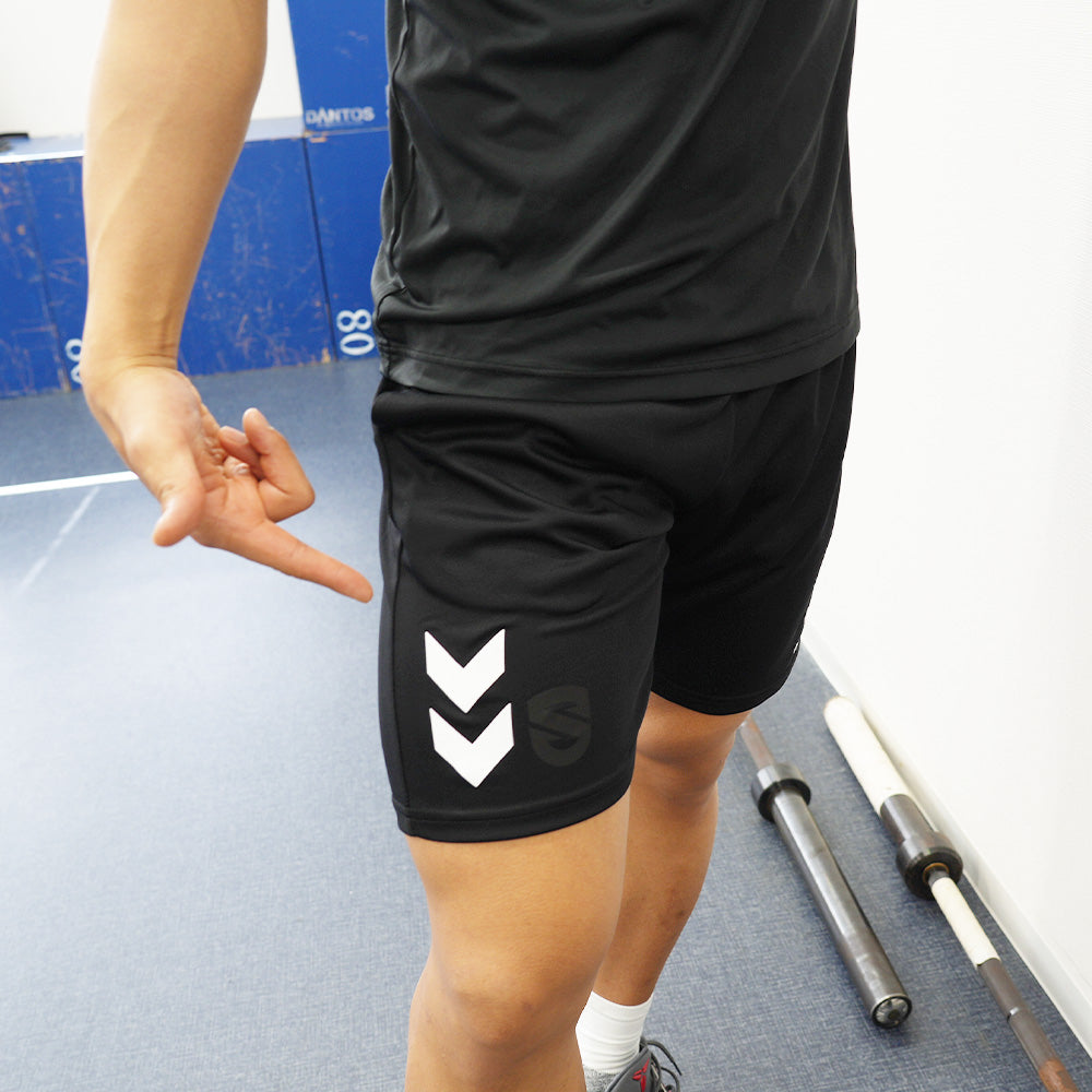 【hummel】ポケット付ハーフパンツ