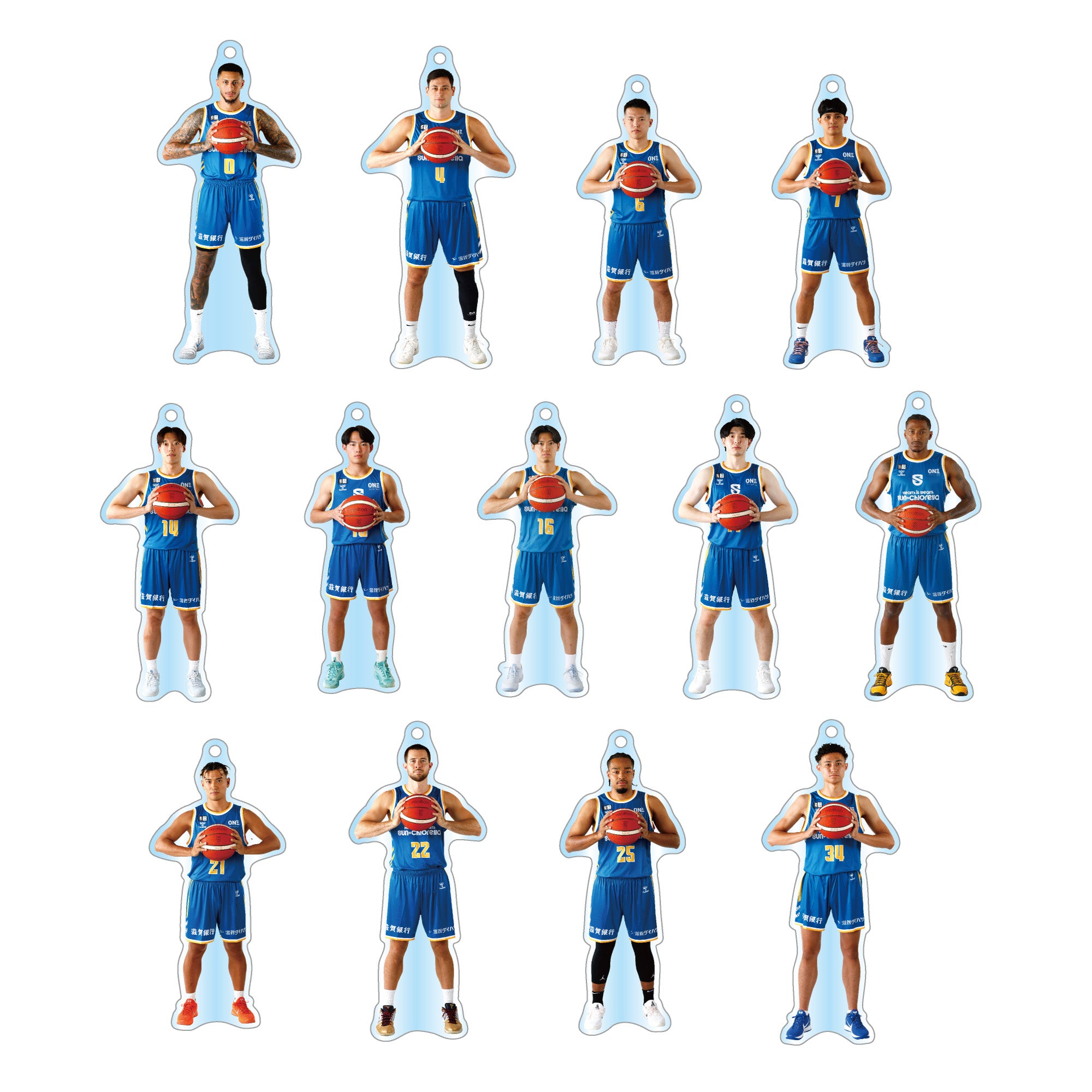 2025-26 選手アクリルキーホルダー – 滋賀レイクス公式ストア