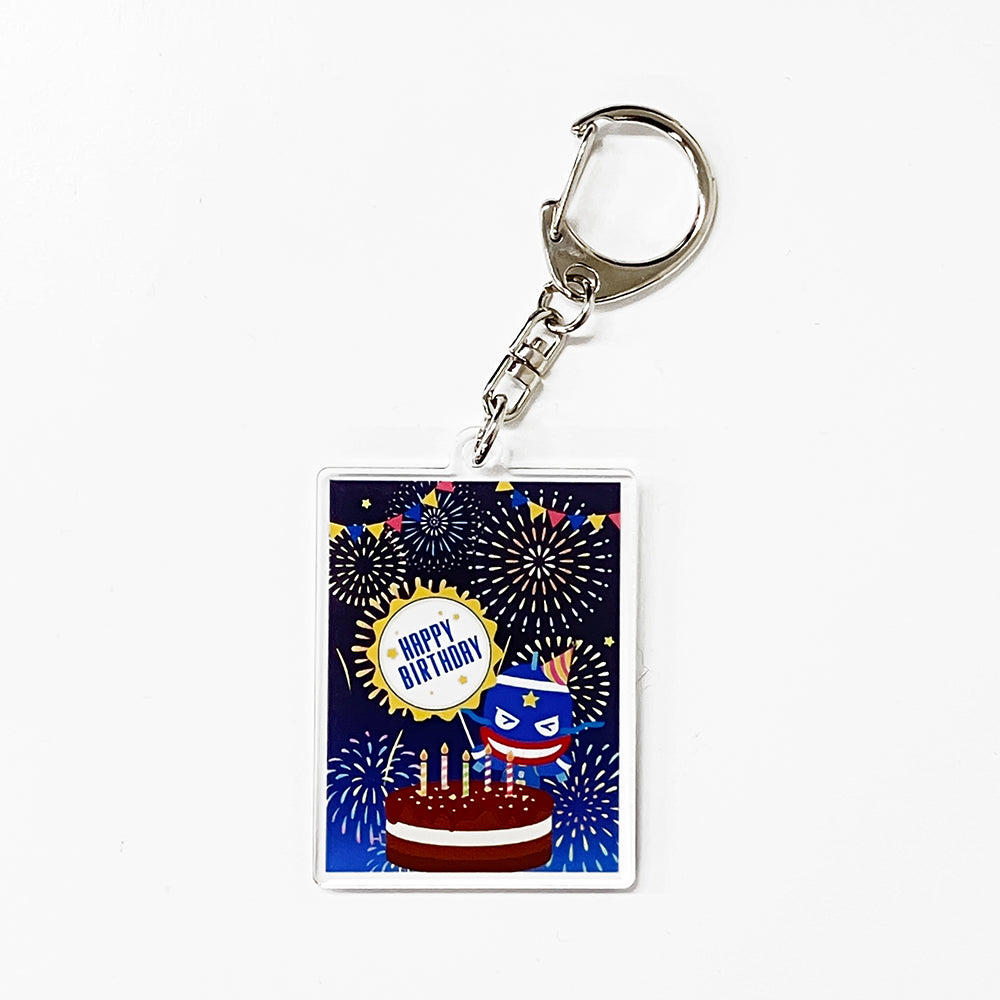 Magny Birthday Acrylic Keychain