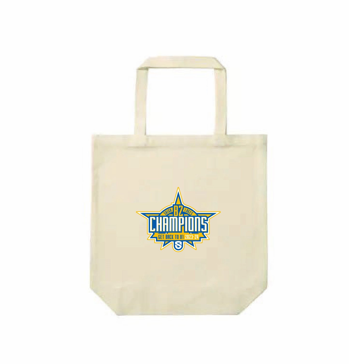 B2 Championship Logo Tote Bag