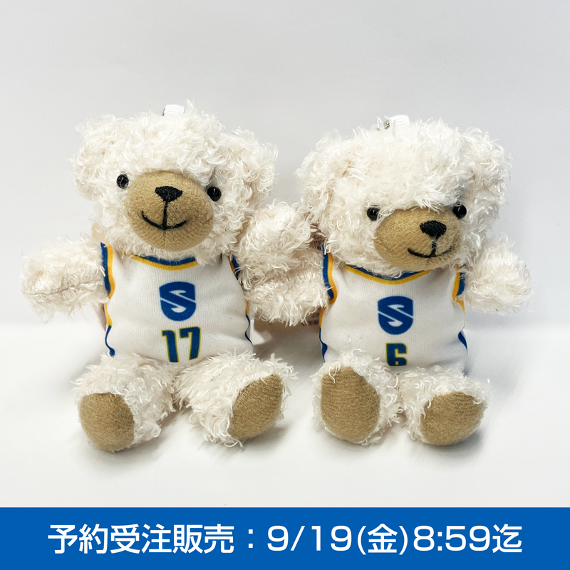 【予約受注商品】2025-26 ユニフォーム・ベアキーチェーン(AWAY)