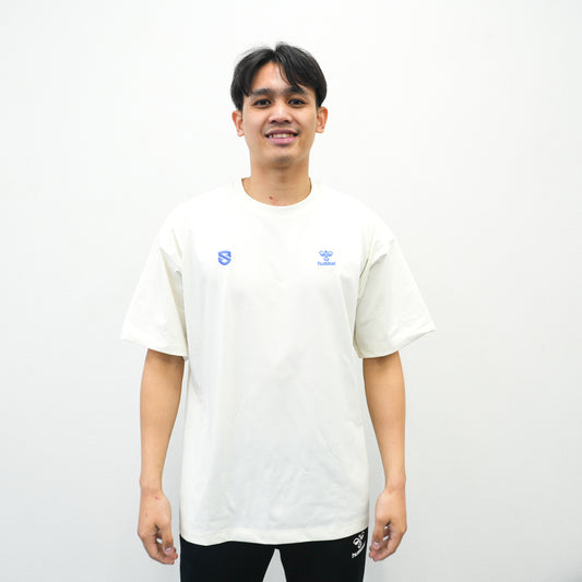 【hummel】バスケットコート コットンライクTシャツ