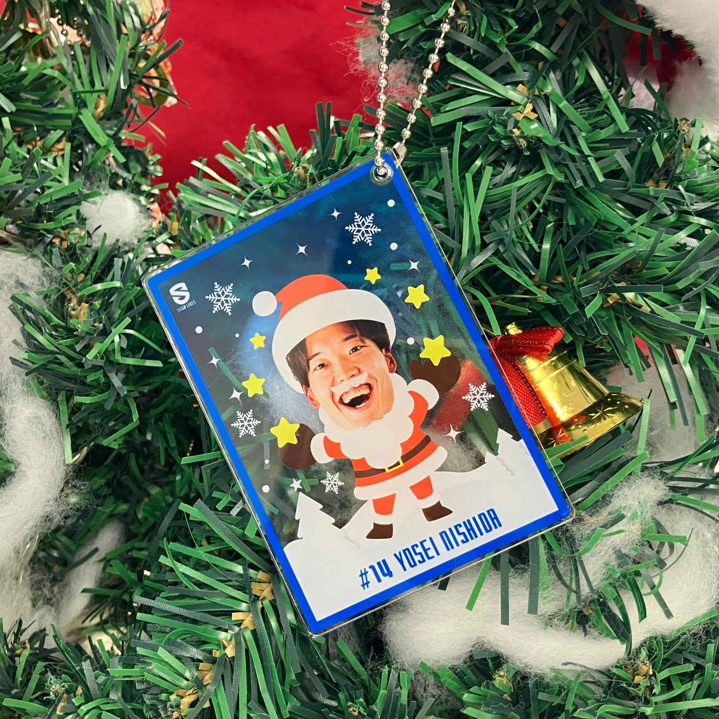 【シークレット】選手 クリスマス アクリルトレカ