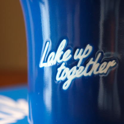 [Lake up together] Mug