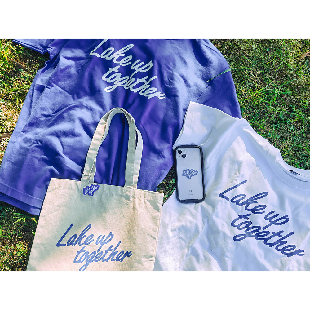 [Lake up together] Tote bag