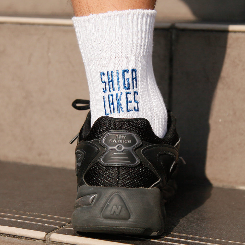 [Socks Shop Collaboration] [Men's] SHIGA LAKES Thick Ribbed Socks