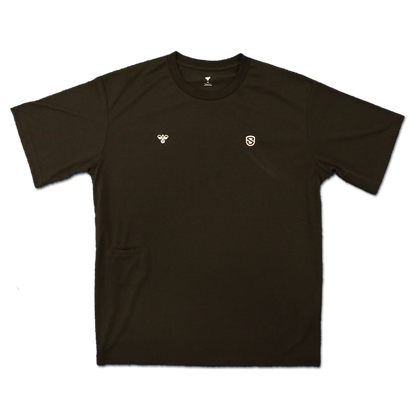 【hummel】エンブレム刺繍ワッペン  Tシャツ