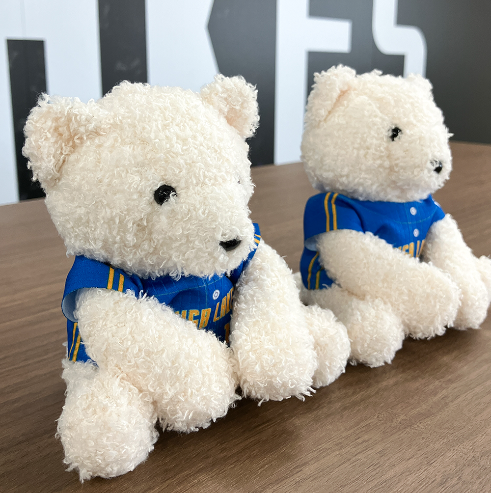 【預購商品】毛絨棒球服玩偶熊