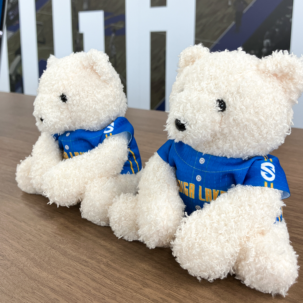 【預購商品】毛絨棒球服玩偶熊