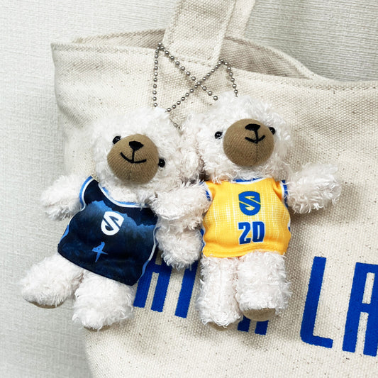 2025-26 ユニフォーム・ベアキーチェーン(3rd Boost Yellow)