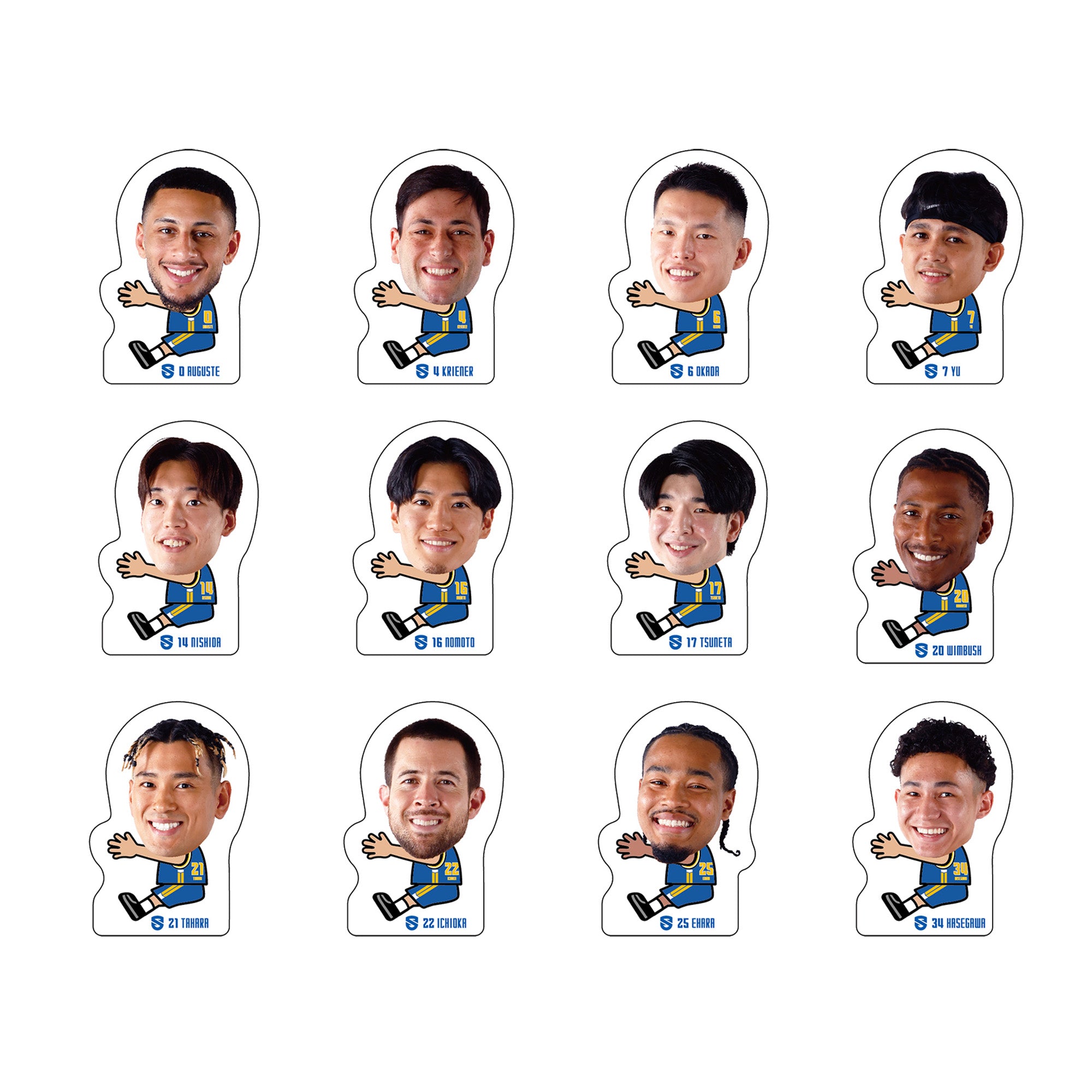 シークレット】2025-26 抱っこちゃんクリップ（選手） – 滋賀レイクス