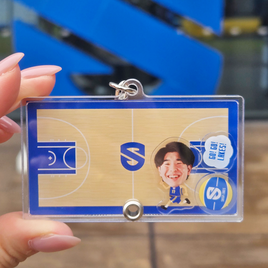 コートダッシュ！シャカシャカアクリルキーホルダー