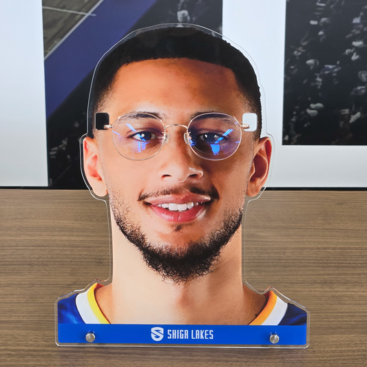 再販【予約受注商品】選手フェイス アクリルめがねスタンド