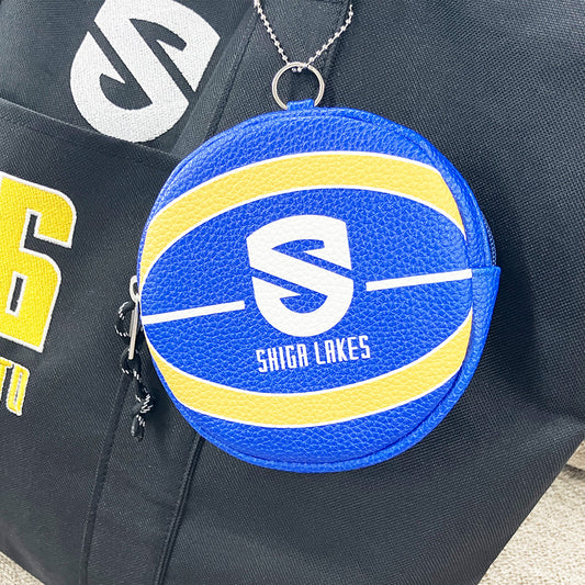 バスケットボール型 ラウンドポーチ