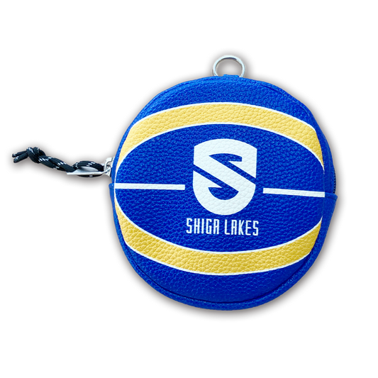 バスケットボール型 ラウンドポーチ