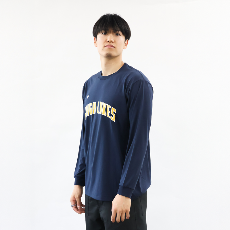【hummel】カレッジロゴ 長袖Tシャツ