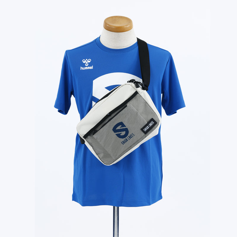 メッシュポケットショルダー(ポーチ付き)