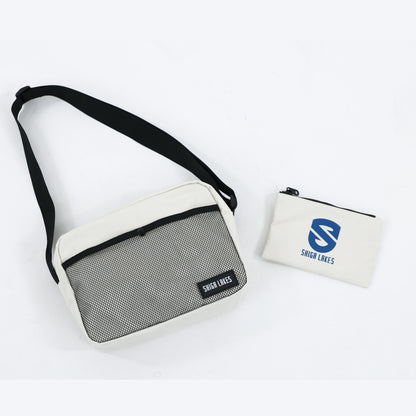 メッシュポケットショルダー(ポーチ付き)