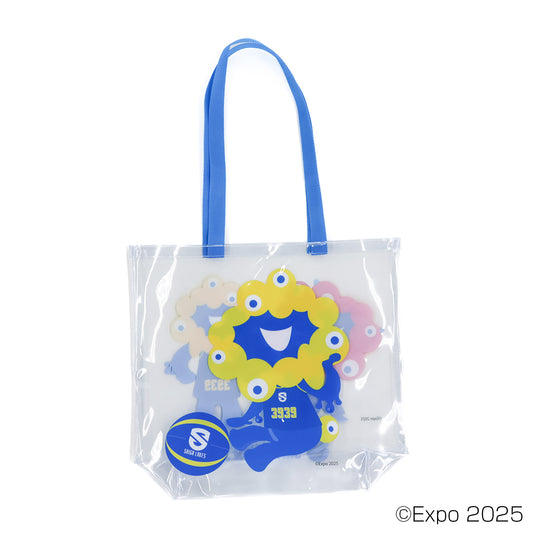 EXPO2025 【滋賀レイクス】ミャクミャク コラボ PVCトートバッグ