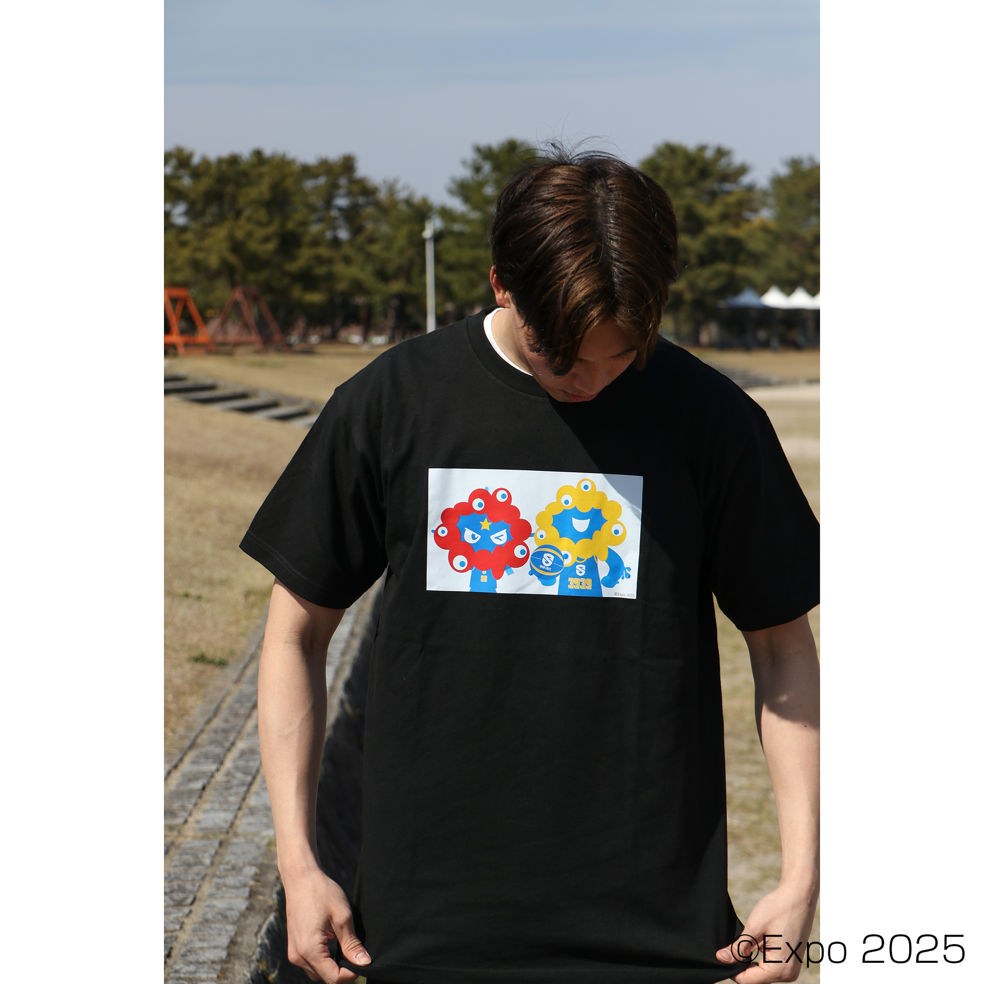 【XL】EXPO2025 大阪 関西万博 ミャクミャクTシャツ　サンレモコラボ EXPO2025 大阪・関西万博 限定 ミャクミャクTシャツ サンレモコラボ