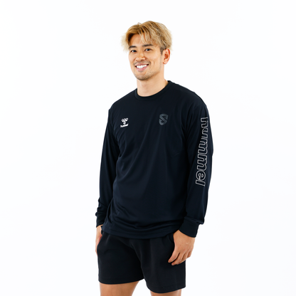 【hummel】プラクティスロングスリーブシャツ