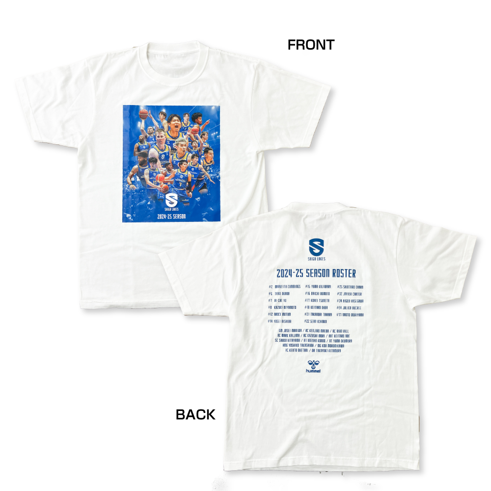 2024-25 SEASON ROSTER Tシャツ