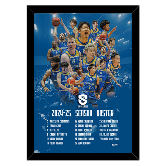 【オンラインストア限定】2024-25 SEASON ROSTER メタルグラフィー