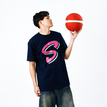 SHIGA VIBE ロゴ Tシャツ